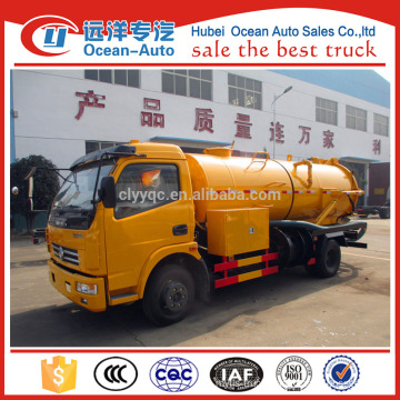 2016's dongfeng 4 cubic meter vacuum sewage truck for sale